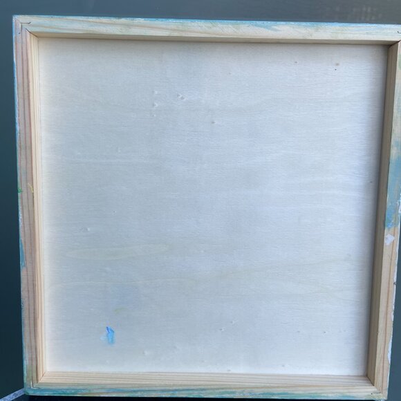 Original Acrylic Painting On Wood Coastal Art Cruz - Picture 4 of 5